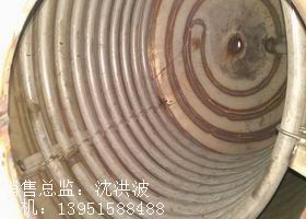 外盤半管加熱反應釜 內盤管加熱反應釜