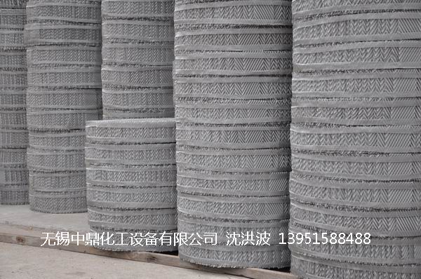 不銹鋼絲網波紋填料 絲網填料 絲網波紋填料