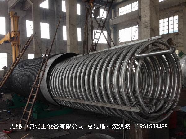 不銹鋼盤管加熱儲罐 外盤管加熱儲罐  內盤管加熱儲罐