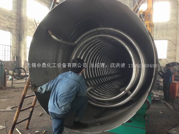 不銹鋼盤管加熱儲罐 外盤管加熱儲罐  內盤管加熱儲罐