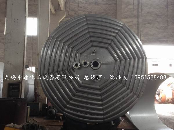 外盤半管加熱反應釜 內盤管加熱反應釜